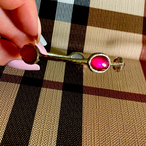 Ippolita Rock Candy Silver Red Pearl Inside Bracelet Not Used - Picture 16 of 16